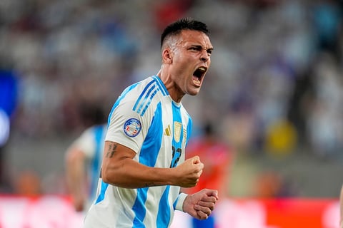 Argentina's Lautaro Martinez